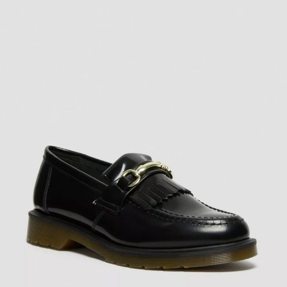 Dr. Martens Adrian Snaffle Smooth Leather Kiltie Loafer